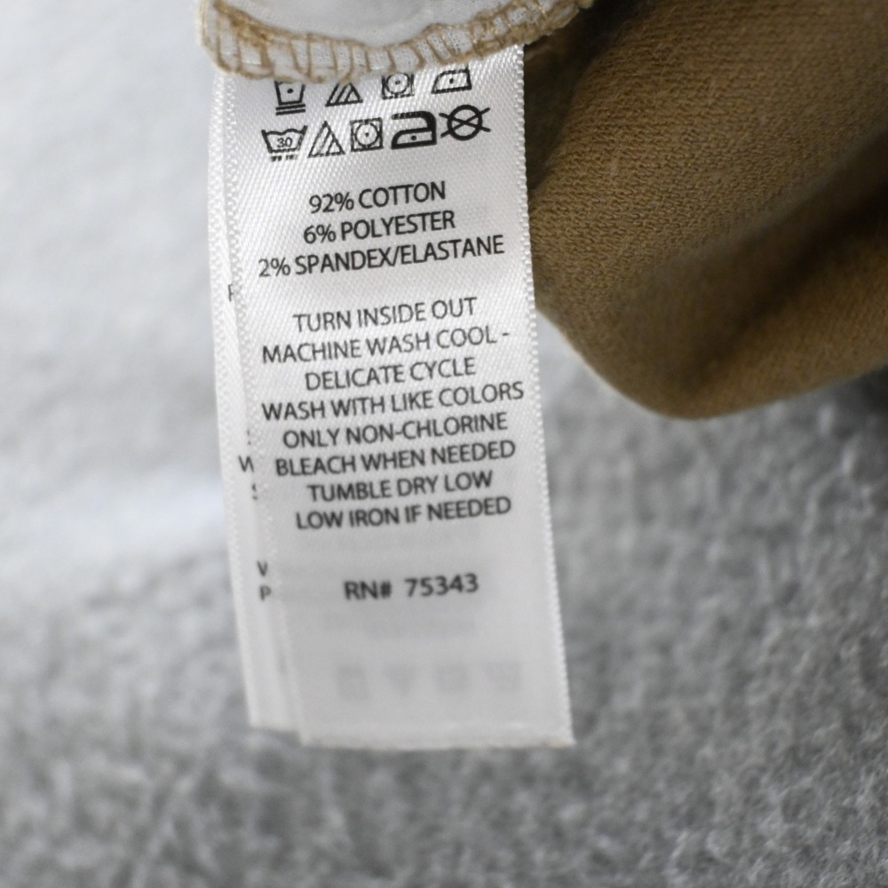 C&C California Mens Corduroy Straight Leg Pants 34 Tan Brown SEE DESCRIPTION - Picture 4 of 8